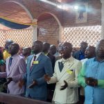 Bénédictions et envoi en mission des nouveaux membres du Bureau des Chorales de l’Archidiocèse de Bangui
