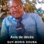 Message de l’aumônier Xavier-Arnauld FAGBA suite au décès de Guy Boris DOUBA